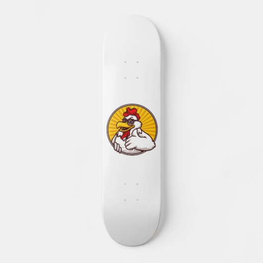 Skateboard Tabla de skate mister pollo (Recto)