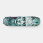 Skateboard Tabla de Skate Mujer Monstruosa con Cuernos (Horz)