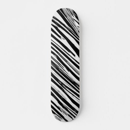 Skateboard Tabla de Skate Rayas blancas (Devant)