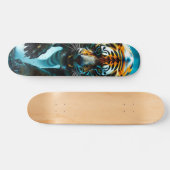 Skateboard Tabla de Skate Tigre Atacando (Horz)
