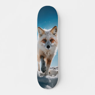 Skateboard Tabla de Skate Zorro Salvaje de Nieve
