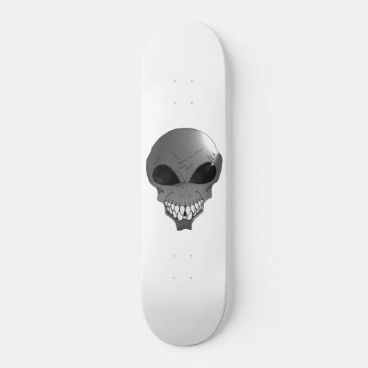 Skateboard Tableau alien gris (Recto)