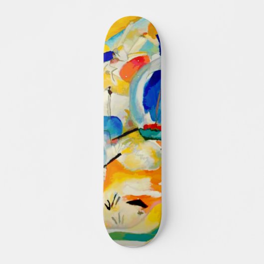 Skateboard Tableau de bataille maritime de Kandinsky 1913 (Devant)