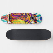 Skateboard Tableau de bord 3D Graffiti Art (Horz)