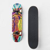 Skateboard Tableau de bord 3D Graffiti Art (Recto)