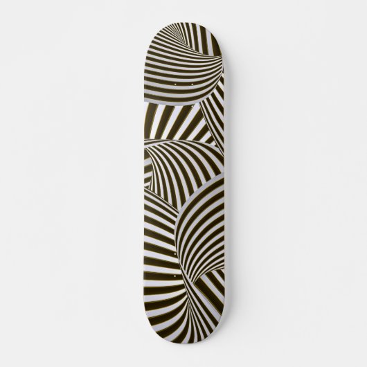Skateboard Tableau de bord 3D Twists (Devant)
