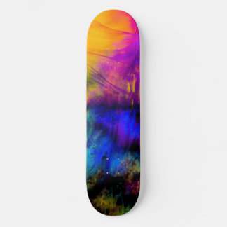 Skateboard Tableau de bord "Abstrait II"