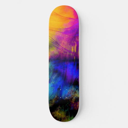 Skateboard Tableau de bord "Abstrait II" (Recto)