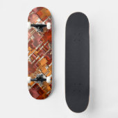Skateboard Tableau de bord Art 130 Abstrait (Recto)