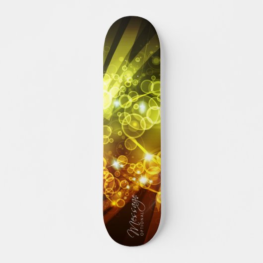 Skateboard Tableau de bord Art 8 Abstrait (Devant)