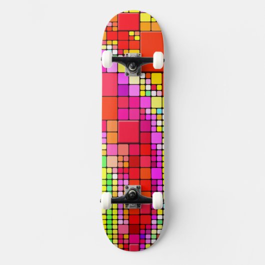 Skateboard Tableau de bord Art 93 Abstrait (Recto)