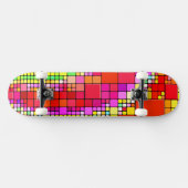 Skateboard Tableau de bord Art 93 Abstrait (Horz)
