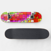 Skateboard Tableau de bord Art 93 Abstrait (Horz)