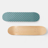 Skateboard Tableau de bord bleu et vert (Horz)