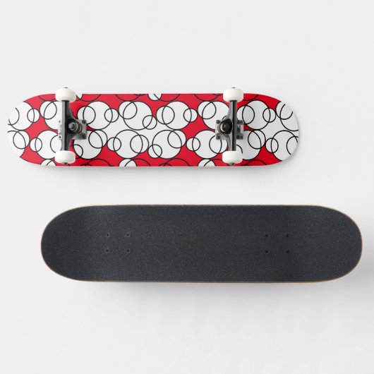 Skateboard Tableau de bord Cercles cool (Horz)