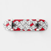 Skateboard Tableau de bord Cercles cool (Horz)