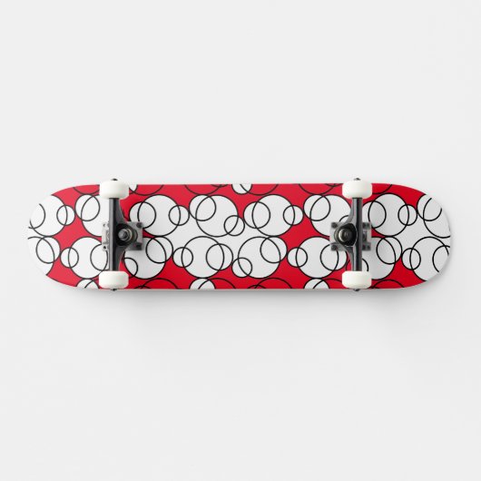 Skateboard Tableau de bord Cercles cool (Horz)
