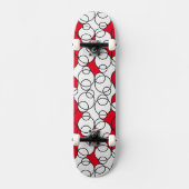 Skateboard Tableau de bord Cercles cool (Recto)