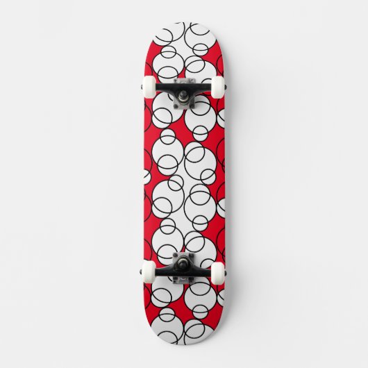 Skateboard Tableau de bord Cercles cool (Recto)