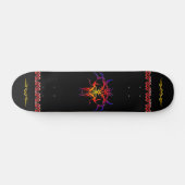 Skateboard Tableau de bord coloré (Horz)