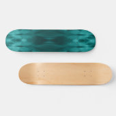 Skateboard Tableau de bord de conception abstraite turquoise (Horz)