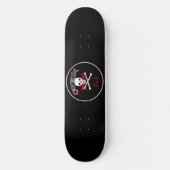 Skateboard Tableau de bord de Jolly roger personnalisé (Recto)