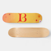 Skateboard Tableau de bord de la lettre B (Horz)