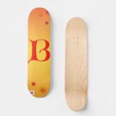 Skateboard Tableau de bord de la lettre B (Recto)