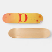 Skateboard Tableau de bord de la lettre D (Horz)