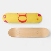 Skateboard Tableau de bord de la lettre D (Horz)