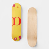 Skateboard Tableau de bord de la lettre D (Recto)