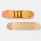 Skateboard Tableau de bord de la lettre I (Horz)
