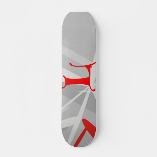 Skateboard Tableau de bord de la lettre L (Devant)