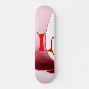 Skateboard Tableau de bord de la lettre L