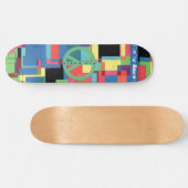 Skateboard Tableau de bord de la paix MoSaiC (Horz)