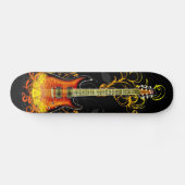 Skateboard Tableau de bord de l'art guitare 1A (Horz)