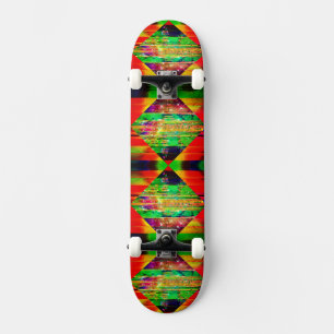 Skateboard Tableau de bord de l'effet diamant 3D