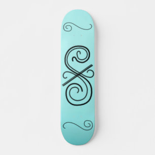 Skateboard Tableau de bord de ligne courbe