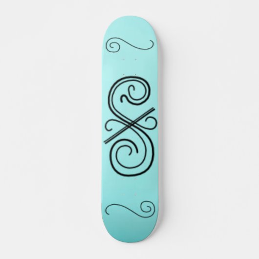 Skateboard Tableau de bord de ligne courbe (Devant)