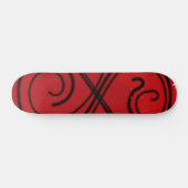 Skateboard Tableau de bord de ligne courbe (Horz)