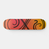Skateboard Tableau de bord de ligne courbe (Horz)
