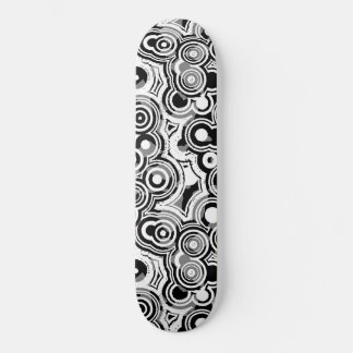 Skateboard Tableau de bord des cercles abstraits