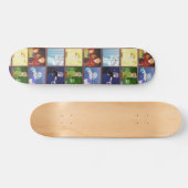 Skateboard Tableau de bord des éléments de style Anime (Horz)