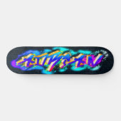 Skateboard Tableau de bord des graffitis Customisés ADRIAN (Horz)