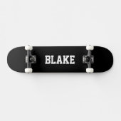 Skateboard Tableau de bord des noms personnalisés (Horz)