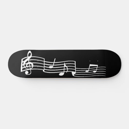 Skateboard Tableau de bord des notes musicales (Horz)