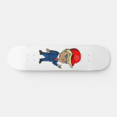 Skateboard Tableau de bord du chibi Trump (Horz)