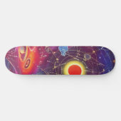 Skateboard Tableau de bord du diagramme cosmique (Horz)