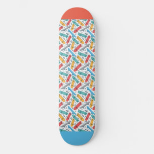 Skateboard Tableau de bord du Doodle RVB