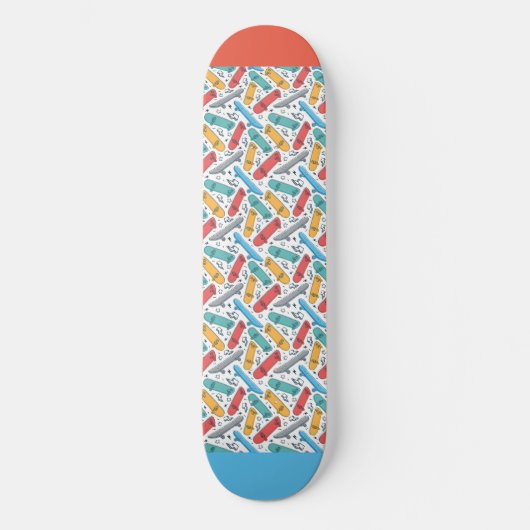 Skateboard Tableau de bord du Doodle RVB (Recto)